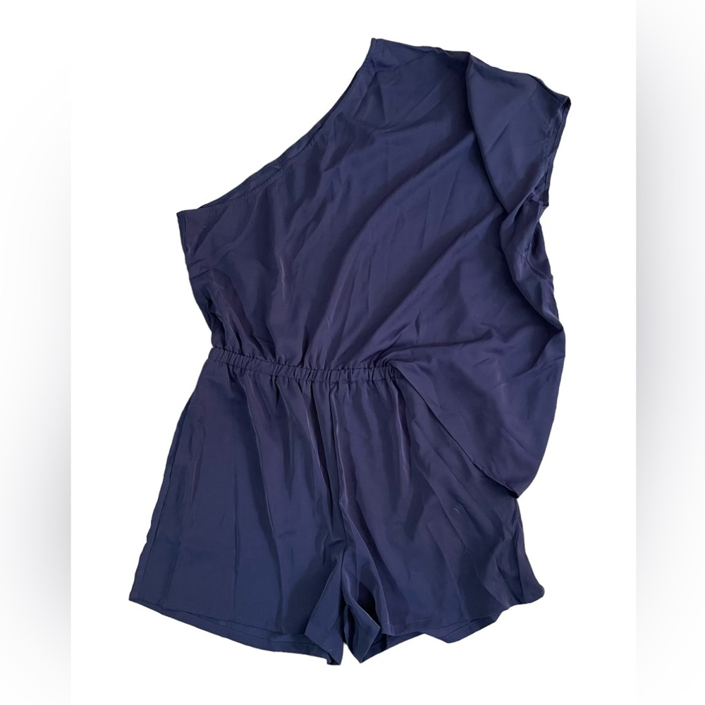 Navy Romper